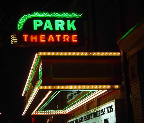 Park Theatre - Vintage Pic (newer photo)